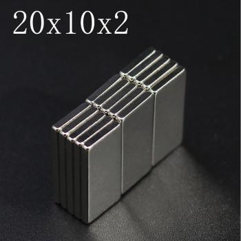Bloque Magnético N35 20mm x 10mm x 2mm