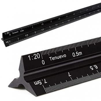 30cm Architectural Tri-Scale Ruler