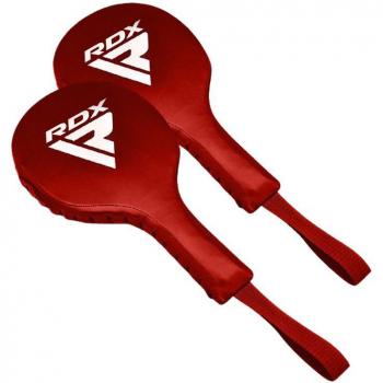 RDX T1 Red Boxing Training Punch Paddles - Durable and Lightweight