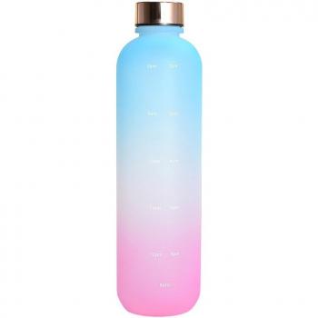 Copper Lid Water Cup with Time Marker 1000ML