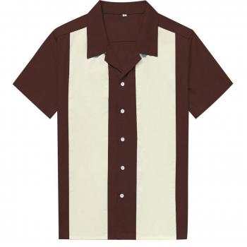 Camisa Manga Corta SISHION 108 – Estilo Vintage