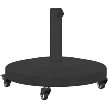 Soporte para Paraguas Exteriores Negro 48x48x32.5 cm Vidaxl