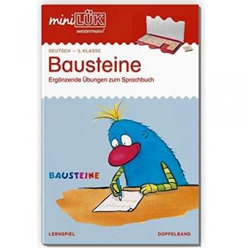 miniLÜK-Übungshefte / Deutsch: miniLÜK: 3. Klasse - Deutsch: Bausteine - Übungen angelehnt an das Lehrwerk (Doppelband)