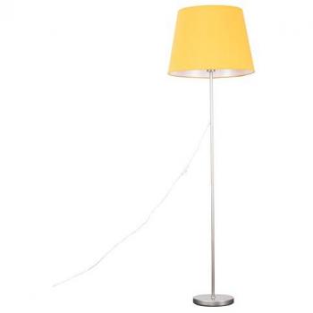 Brushed Chrome Floor Lamp