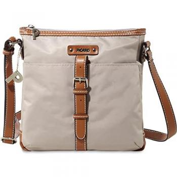 Picard Sonja Grey Nylon Shoulder Bag 23 cm