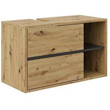 Vicco mueble para lavabo Viola, Roble artesanal, 100 x 60 cm