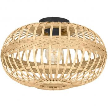 EGLO Deckenleuchte »AMSFIELD«, Leuchtmittel E27, Vintage, Natur, Boho, Hygge