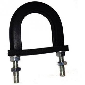 Light Duty Anti-Vibration Rubber Lined U-Bolt 115 mm ID