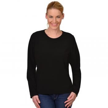 Trigema Strickfleece-Pullover »TRIGEMA Fleece–Rundhalsshirt«