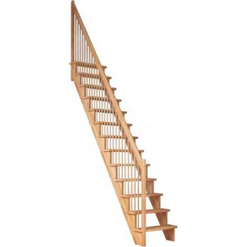 DOLLE Wangentreppe Lyon, 65 cm, Buche, gerade Treppenlauf