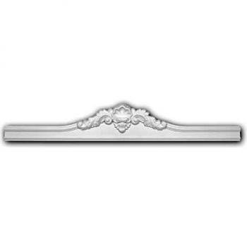 Frontone bianco stile neoimpero Profhome Decor 154014