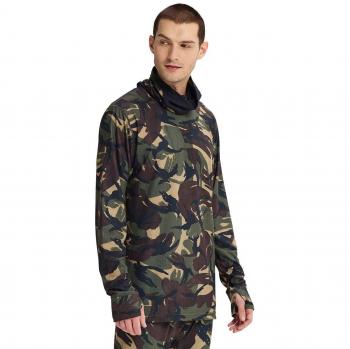 Burton Herren Langhals-Long-Neck Skiunterwäschetshirt Midweight