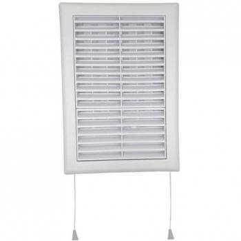 Pack de 3 Grilles Intérieures avec Moustiquaire et Tirette 140x210 mm