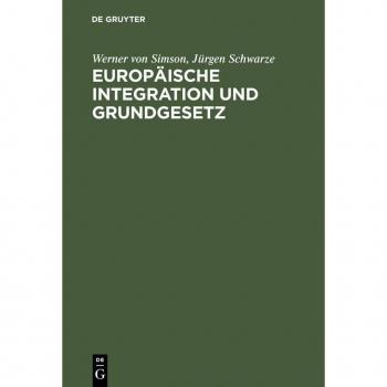 Vitalsource Technologies, Inc. Europaische Integration Und Grundgesetz