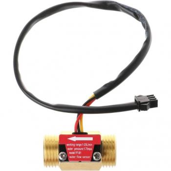 Water Flow Sensor G1/2 '' 1-25L/min Hall Sensor Schakelaar