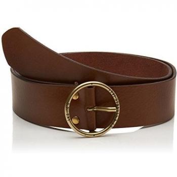 Levi's Women's Leather Belt Fashion Circle Medium Brown 85 cm