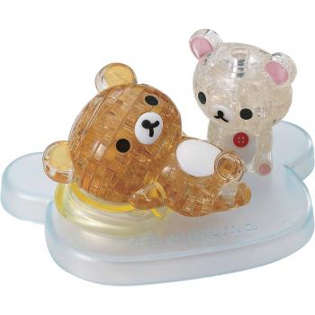 BeVely Rilakkuma & Korilakkuma Crystal Puzzle Box (95×175×48 mm) – Women’s Edition