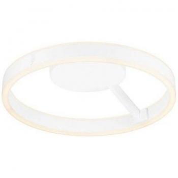 SLV Plafoniera LED 40 cm Bianco Metallo CCT