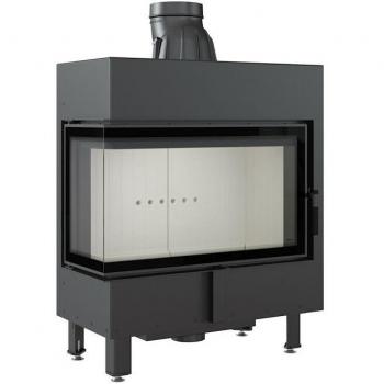 Bricosol Chimenea de Acero Kratki Lucy 14 kW Izquierda