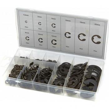 Assortiment de clips en E HBM 300 pièces