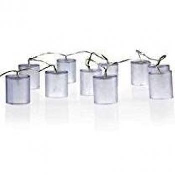 GUIRLANDE LED - LAMPES CYLINDRIQUES AVEC EFFET HOLOGRAPHIQUE