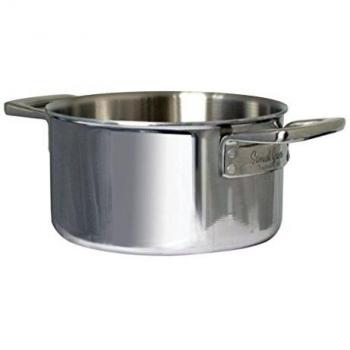 Samuel Groves's 20cm Chefs Pan for Induction Cooktops, made of Copper and Stainless Steel