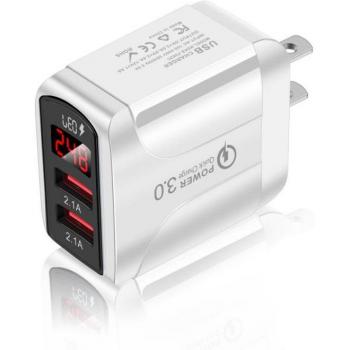 Chargeur multiple rapide USB 2.4A à 2 ports