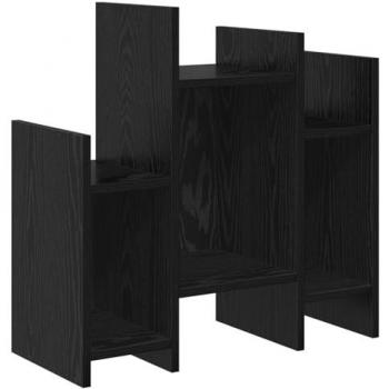 Mobile laterale Rovere Nero 60x26x60 cm Legno Multistrato – Vidaxl
