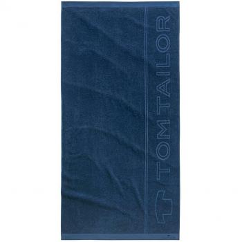 TOM TAILOR Strandtuch „Basic“ 90x180 cm – Marineblau