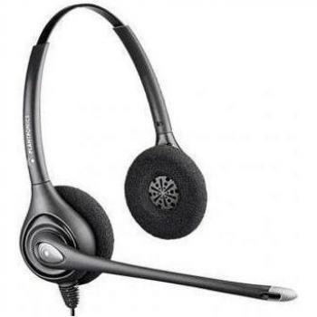 Casque audio avec micro Plantronics SupraPlus HW261N Noir