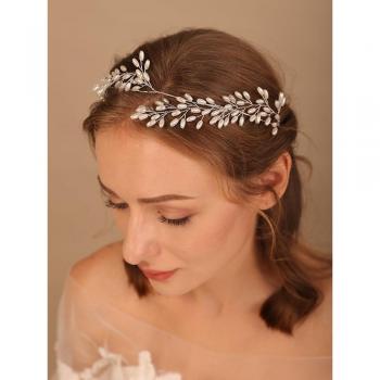 Accessoires de cheveux de mariage en perles