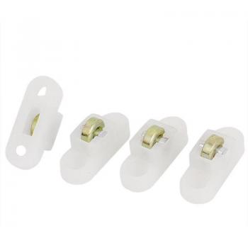 Rueda de Rodillo Deslizante Individual para Puertas - 4 Piezas - 8mm Dmr