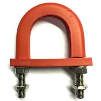Graphskill Light Duty Flame Retardant Anti-Vibration Rubber Lined U-bolt 49 mm ID