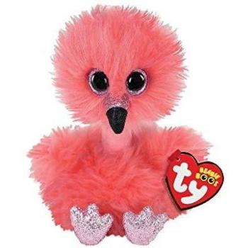 Beanie Boos Franny el Flamenco 15 cm – Peluche con Cuello Largo