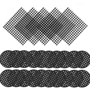 GardenNet Pro: 120 Piece Pack – 100 Circular 4.5cm Pot Nets + 20 Square Mesh Covers