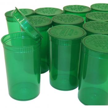 Squeeze Bottles, 80 ml, Pop Top Containers, Medical Herb Storage, 100 count