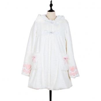Chaqueta de terciopelo gruesa para niña