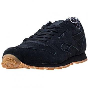 Reebok BD5049 Classic Leather Tdc Youth Shoes - Black/Black, Size 4 UK (36 EU)