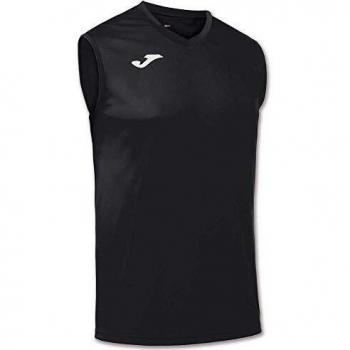 Camiseta Joma Combi Basket Sin Mangas Negra