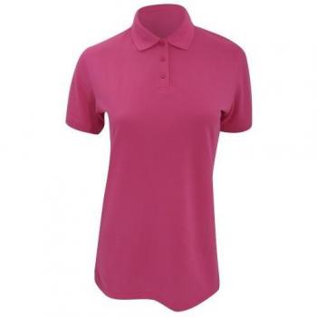 Kustom Kit Damen Klassisches Superwash Kurzarm‑Poloshirt „10 Rakete Metallic“