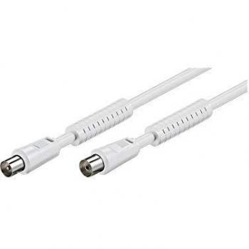 GOOBAY BKMF 0500WS - Cable de conexión, IEC, con ferritas, 5 m