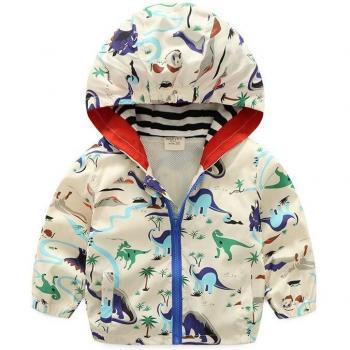 Abrigo Transpirable para Niños con Estampado de Dibujos