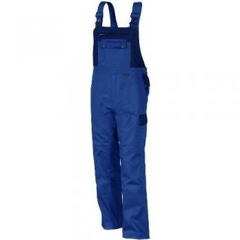Qualitex Latzhose MG 300 Marine, Kornblau, Größe 48 für Handwerker