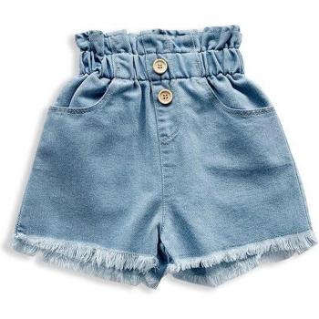 Jeans Azul Cintura Alta Niñas 6M a 5A Informal
