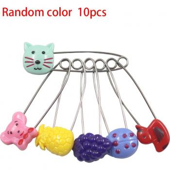 Cartoon Resin Clip Locking Stitch Markers (10-20pcs) - DIY Sewing Tools