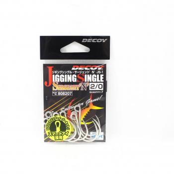 Decoy JS-1 Single Sergent Hook 2/0