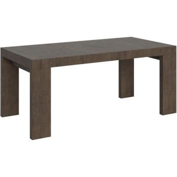 Mesa Rectangular Madera Oscura Extensible