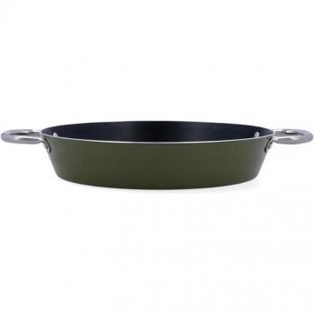 Arrocera de Aluminio Prensado Verde Ø32 cm