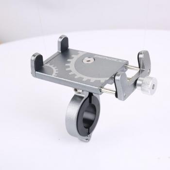 Soporte de teléfono móvil para bicicleta de aluminio
