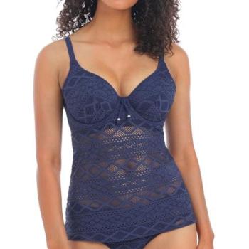 Blue Nylon Freya Sundance Tankini Top